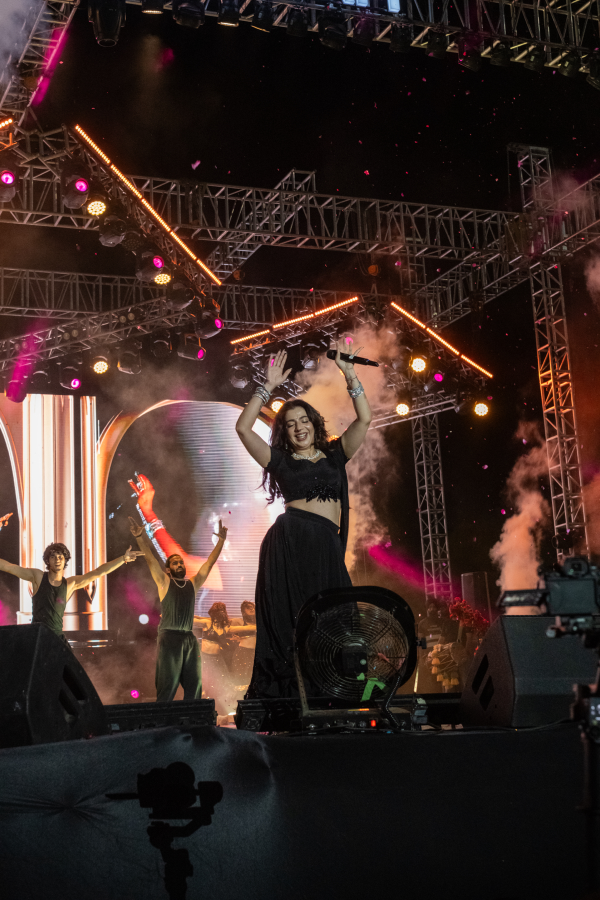 Singer framed for live release coverage